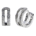 Серьги, серебро 925, циркон 012 01 21-03237 2010 г инфо 10268w.
