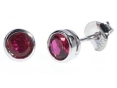 Серьги, серебро 925, рубин синт 002 01 21-03070 2010 г инфо 10358w.
