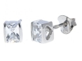 Серьги, серебро 925, циркон 002 01 21-03030 2010 г инфо 10364w.