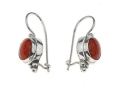 Серьги, серебро 925, коралл 010 01 21-01955 2009 г инфо 10411w.