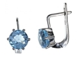 Серьги, серебро 925, топаз 008 01 21-02933 2010 г инфо 10523w.