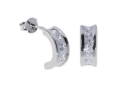 Серьги, серебро 925, циркон 004 01 21sk-00499 2009 г инфо 10543w.