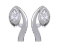 Серьги, серебро 925, циркон 006 01 21sk-00445 2009 г инфо 10545w.