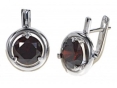 Серьги, серебро 925, кварц 002 01 21sk-00316 2010 г инфо 10569w.