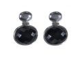 Серьги, серебро 925, оникс 012 01 21sp-00061 2010 г инфо 10588w.