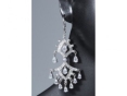 Серьги, серебро 925, циркон 001 01 21-01732 2009 г инфо 10766w.