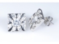 Серьги, серебро 925, циркон 001 01 21-01756 2010 г инфо 10884w.