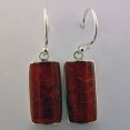Серьги, серебро 925, коралл 001 01 21-00777 2009 г инфо 10916w.