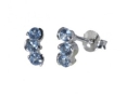 Серьги, серебро 925, швейцарск топаз 004 01 21sk-00251 2010 г инфо 10954w.
