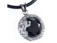 Подвеска, серебро 925, оникс,циркон 002 05 21pk-00021 2010 г инфо 10995w.