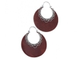 Серьги, серебро 925, коралл 010 01 21-02239 2010 г инфо 11295w.