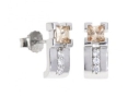 Серьги, серебро 925, циркон 006 01 21sk-00446 2009 г инфо 11341w.