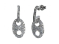 Серьги, серебро 925, циркон 019 01 21bsp-00002 2010 г инфо 11387w.