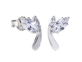 Серьги, серебро 925, циркон 006 01 21sk-00450 2009 г инфо 11422w.