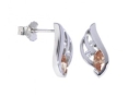 Серьги, серебро 925, циркон 006 01 21sk-00473 2009 г инфо 11424w.