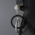 Серьги, серебро 925, циркон 001 01 21-01387 2010 г инфо 11450w.