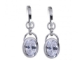 Серьги, серебро 925, циркон 006 01 21spk-00370 2009 г инфо 11513w.