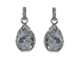Серьги, серебро 925, кварц,циркон 019 01 21sp-00122 2010 г инфо 11549w.