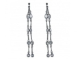 Серьги, серебро 925, циркон 019 01 21-02920 2010 г инфо 11555w.